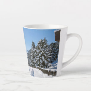 Tasse Latte Hiver à St. Moritz
