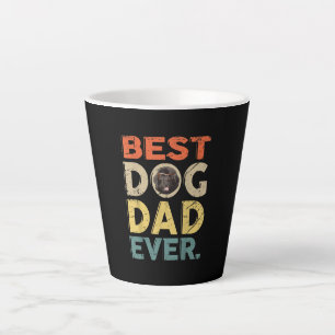 Tasse Latte Homme meilleur chien papa cadeaux d'une journée