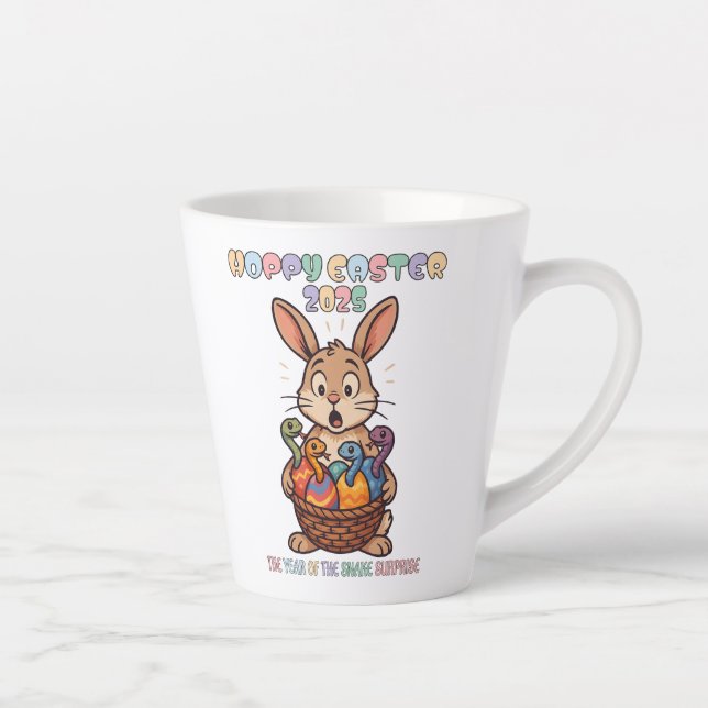 Tasse Latte Hoppy Easter 2025 : The Year of the Snake Surprise (Droite)