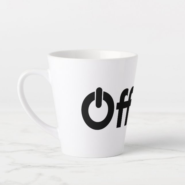 Tasse Latte Hors ligne (Gauche)
