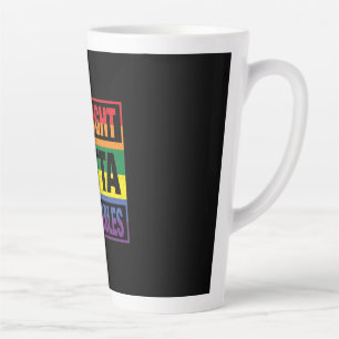 Tasse Latte Horse Art tout droit sorti des écuries
