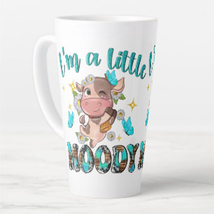 Tasse Latte Humour de vache lunaire