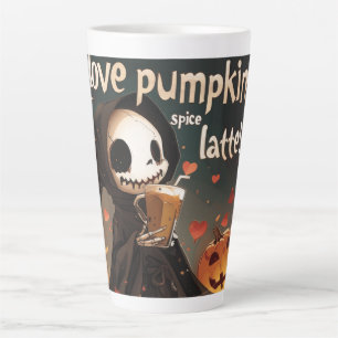 Tasse Latte I Love Citrouille Spice Latte Digital