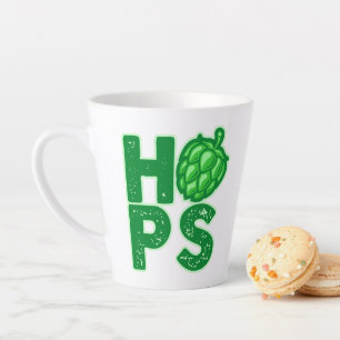 Tasse Latte I Love Hops In Craft Beer