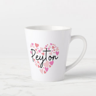 Tasse Latte I love Peyton