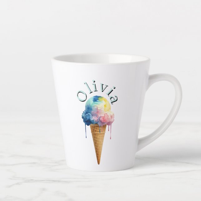 Tasse Latte Ice Cream (Droite)