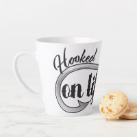 Illustration de crochet "Accroché à la vie", perso