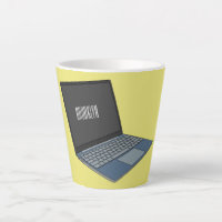 Illustration de dessin sur ordinateur portable
