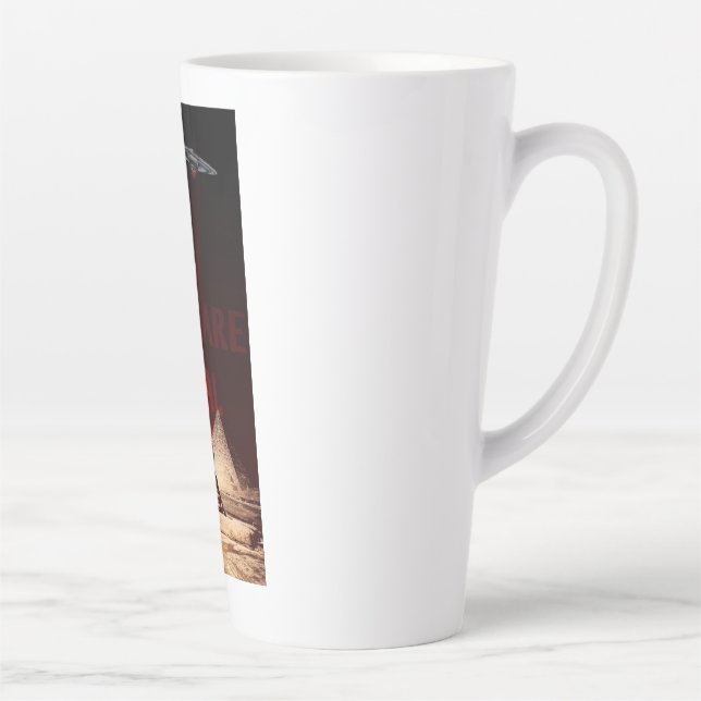 TASSE LATTE ILS SONT RÉELS (CROYANT ALIEN) (Droite)