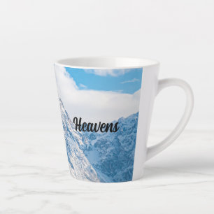 Tasse Latte Image personnalisée de Heaven de café de thé Texte