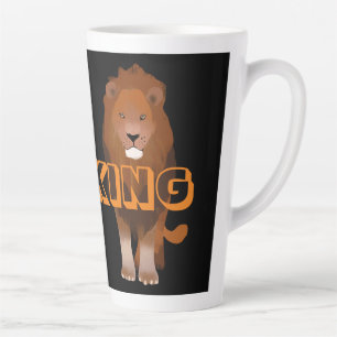 Tasse Latte Image personnalisée et texte personnalisé de The K