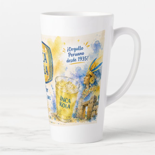 TASSE LATTE IMAGEN DE LA BEBIDA DE LOS PERUANOS (Droite)