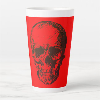 Tasse Latte Imaginaire crâne Pop Art Rock Punk Métal lourd Rou