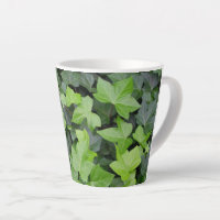 Impression botanique verte Ivy