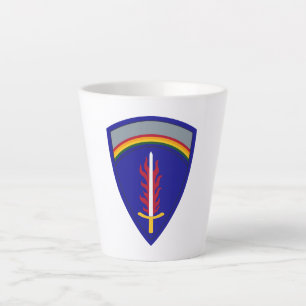 Tasse Latte Insigne de l'Armée Europe USAREUR