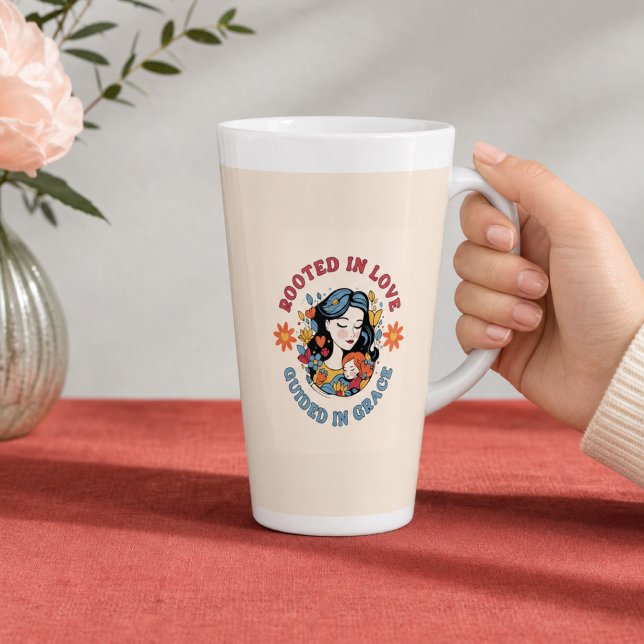 Tasse Latte Inspirant  (Créateur téléchargé)