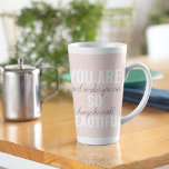 Tasse Latte Inspiration Vous Êtes Si Belle Citation Positive<br><div class="desc">Inspiration Vous Êtes Si Belle Citation Positive</div>