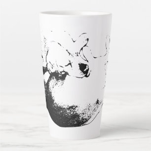 Tasse Latte Instinct en encre