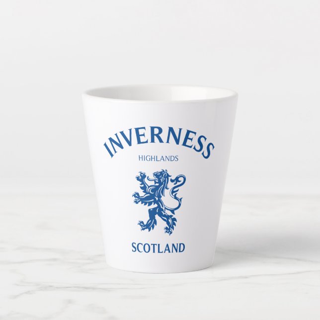 Tasse Latte INVERNESS Ecosse (Devant)