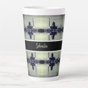 Tasse Latte Irak ancien Bagdad Mosquée Buniya 1970