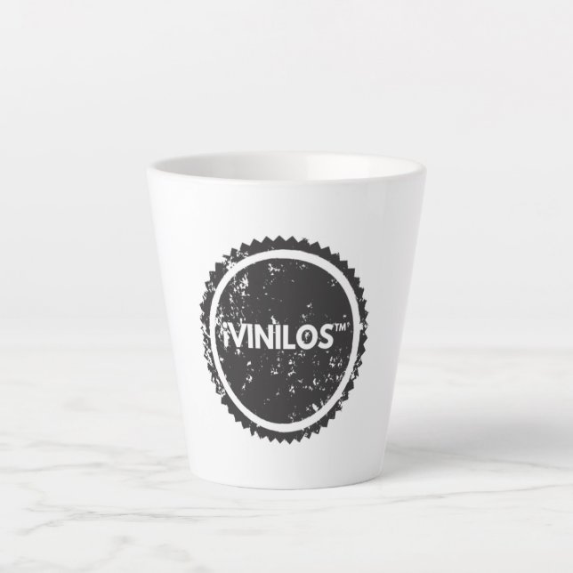 Tasse Latte iVINILOS™ TAZA 02 (Devant)