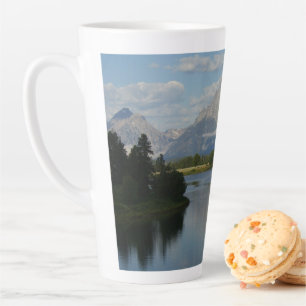 Tasse Latte Jackson Hole River au parc national de Grand Teton