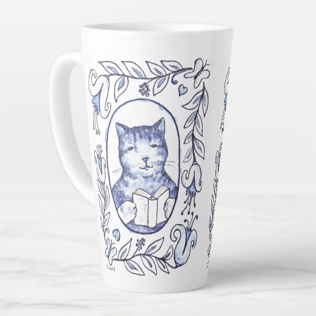 Tasse Latte J'ai été encadrée (Angle gauche)