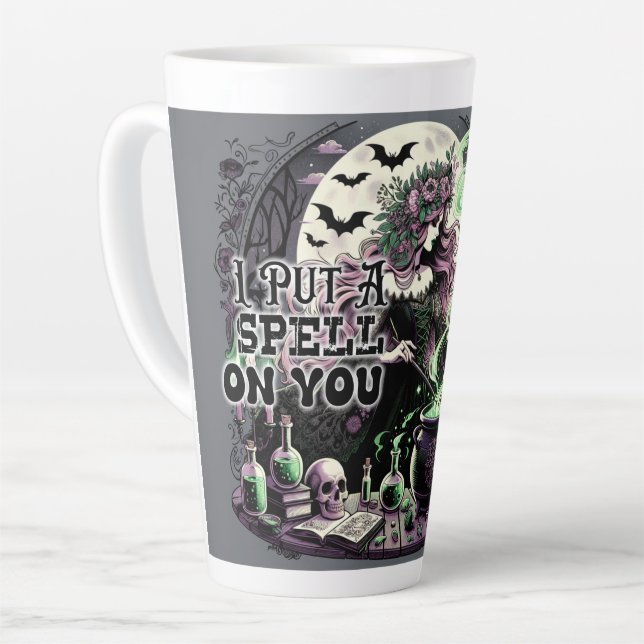 Tasse Latte J'ai Jeté Un Sortilège Sur Toi (Angle gauche)