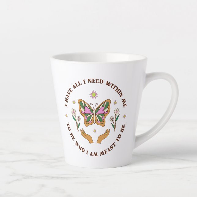 Tasse Latte J'ai tout (Droite)