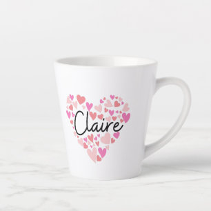Tasse Latte J'aime Claire