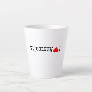 Tasse Latte J'aime l'Australie