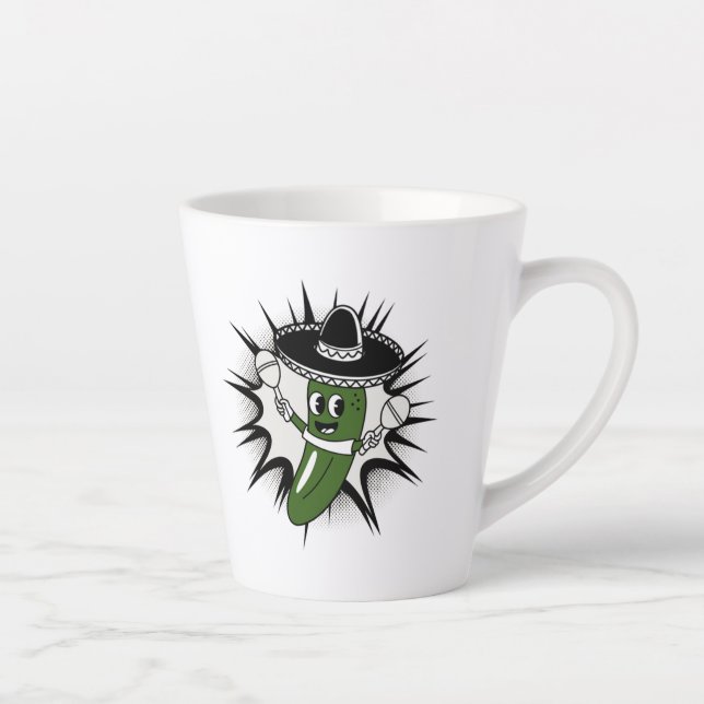 Tasse Latte Jalapeño Fiesta (Droite)