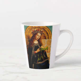 Tasse Latte Jan van Eyck - Vierge Marie Collection d'art fin