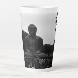 Tasse Latte Japon vintage Kamakura Grand Bouddha touristes HP