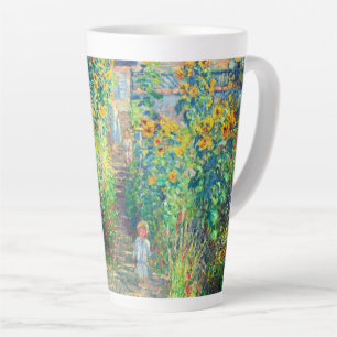 Tasse Latte Jardin aux fleurs de Monet