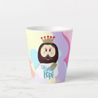 Tasse Latte Jarro para café World Hope