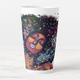 Tasse Latte Je me sens bien ! -