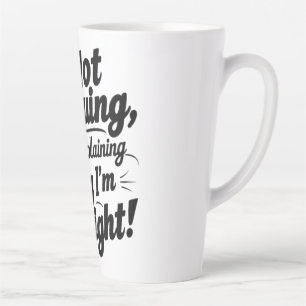 Tasse Latte Je n'argumente pas, j'explique juste pourquoi j'ai