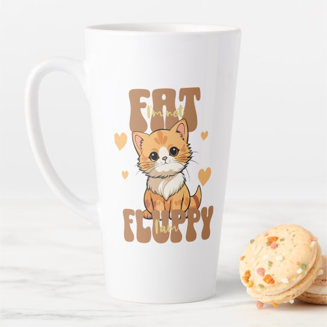 Tasse Latte Je ne suis pas grosse, je suis dodue (En situation)