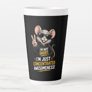 Tasse Latte Je ne suis pas petit, je suis juste une souris de 