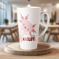 Je Souriez Beaucoup Personnalisé Kawaii Axolotl