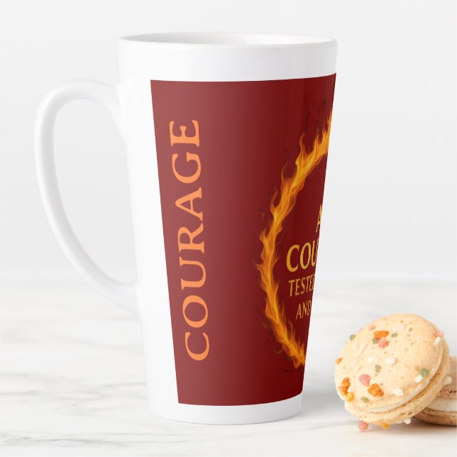 TASSE LATTE JE SUIS COURAGE (En situation)