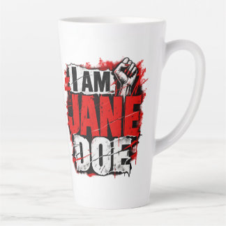 Tasse Latte Je Suis Jane Doe