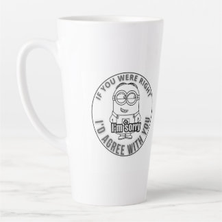 Tasse Latte Je suis soory