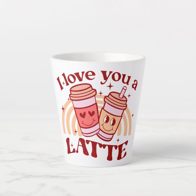 Tasse Latte Je T'Aime Un Latte (Devant)