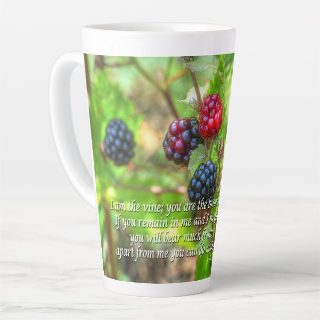 Tasse Latte Jean 15:5 (Angle gauche)