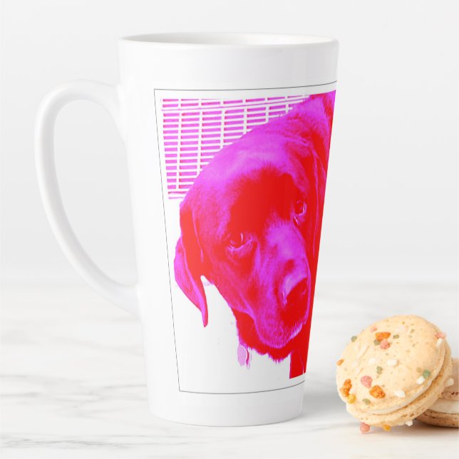 Tasse Latte Jerry June Cherry (En situation)