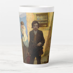 Tasse Latte Jim Hawkins Maison feuille par Newell Convers Wyet