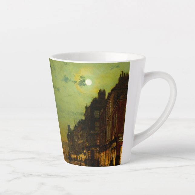 Tasse Latte John Atkinson Grimshaw Quais de Glasgow (Droite)