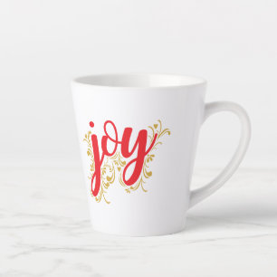 Tasse Latte Joie de Noël